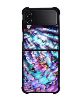 Abalone Shell Samsung Galaxy Z Flip 5 , Z FLip 4 , Z FLip 3 , Z Fold 5 , Z Fold 4 , Z Fold 3 Case FZI3736