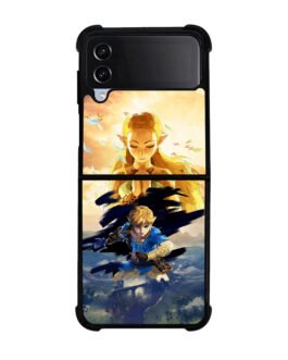 zelda breath of the wild Samsung Galaxy Z Flip 5 , Z FLip 4 , Z FLip 3 , Z Fold 5 , Z Fold 4 , Z Fold 3 Case FZI0468