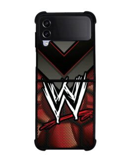 WWE Logo Samsung Galaxy Z Flip 5 , Z FLip 4 , Z FLip 3 , Z Fold 5 , Z Fold 4 , Z Fold 3 Case FZI0510