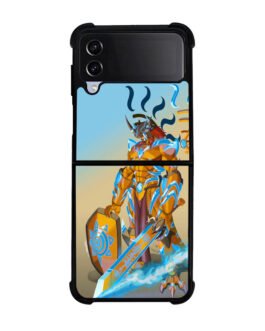 Agumon Bond of Courage Samsung Galaxy Z Flip 5 , Z FLip 4 , Z FLip 3 , Z Fold 5 , Z Fold 4 , Z Fold 3 Case FZI3756