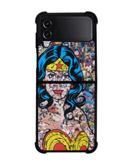 wonder woman Samsung Galaxy Z Flip 5 , Z FLip 4 , Z FLip 3 , Z Fold 5 , Z Fold 4 , Z Fold 3 Case FZI7738