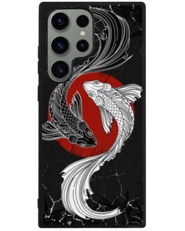 Yin And Yang Fish Samsung Galaxy S23 Ultra  , S23 Plus , S23 5G Case FZI10961