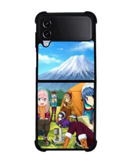 yuru camp Samsung Galaxy Z Flip 5 , Z FLip 4 , Z FLip 3 , Z Fold 5 , Z Fold 4 , Z Fold 3 Case FZI7708