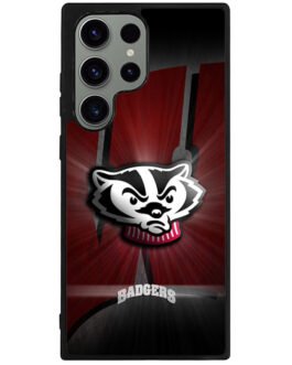 wisconsin badger logo Samsung Galaxy S23 Ultra  , S23 Plus , S23 5G Case FZI1985