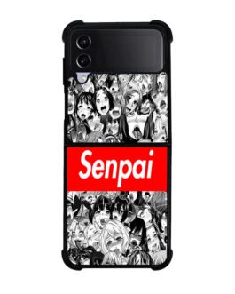 AHEGAO SENPAI XSamsung Galaxy Z Flip 5 , Z FLip 4 , Z FLip 3 , Z Fold 5 , Z Fold 4 , Z Fold 3 Case FZI0738