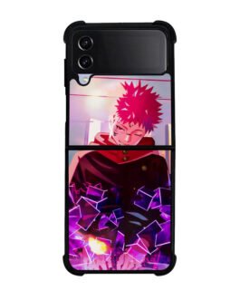 yuji itadori jujutsu kaisen Samsung Galaxy Z Flip 5 , Z FLip 4 , Z FLip 3 , Z Fold 5 , Z Fold 4 , Z Fold 3 Case FZI9564