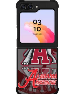 Alabama Crimson Tide Samsung Galaxy Z Flip 5 , Z FLip 4 , Z FLip 3 , Z Fold 5 , Z Fold 4 , Z Fold 3 Case FZI3772