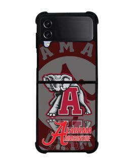 Alabama Crimson Tide Samsung Galaxy Z Flip 5 , Z FLip 4 , Z FLip 3 , Z Fold 5 , Z Fold 4 , Z Fold 3 Case FZI3772