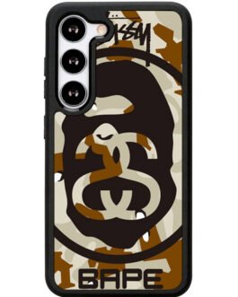 A Bathing Ae x Stussy Samsung Galaxy S23 5G Case FZI0933