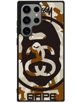 A Bathing Ae x Stussy Samsung Galaxy S23 Ultra  , S23 Plus , S23 5G Case FZI0933