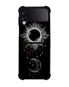 yin yang sun and moon Samsung Galaxy Z Flip 5 , Z FLip 4 , Z FLip 3 , Z Fold 5 , Z Fold 4 , Z Fold 3 Case FZI1063