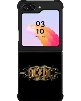 ACDC Band AC DC Samsung Galaxy Z Flip 5 , Z FLip 4 , Z FLip 3 , Z Fold 5 , Z Fold 4 , Z Fold 3 Case FZI1326