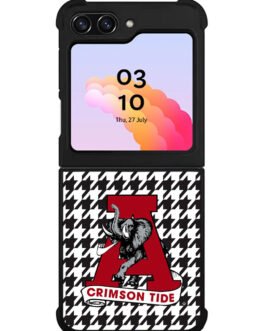 Alabama Crimson Roll Tide Samsung Galaxy Z Flip 5 , Z FLip 4 , Z FLip 3 , Z Fold 5 , Z Fold 4 , Z Fold 3 Case FZI1327