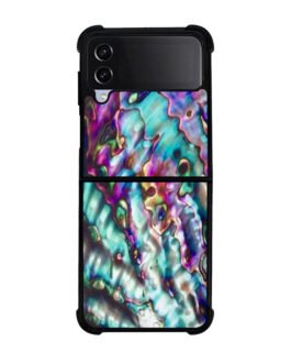 Abalone Gradation Samsung Galaxy Z Flip 5 , Z FLip 4 , Z FLip 3 , Z Fold 5 , Z Fold 4 , Z Fold 3 Case FZI7544