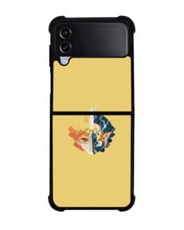 Zenitsu Kimetsu no Yaiba Samsung Galaxy Z Flip 5 , Z FLip 4 , Z FLip 3 , Z Fold 5 , Z Fold 4 , Z Fold 3 Case FZI7539