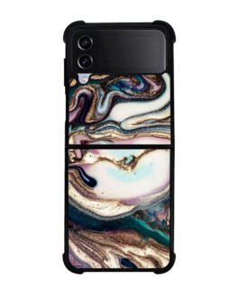 Abstrak gliter Samsung Galaxy Z Flip 5 , Z FLip 4 , Z FLip 3 , Z Fold 5 , Z Fold 4 , Z Fold 3 Case FZI11230