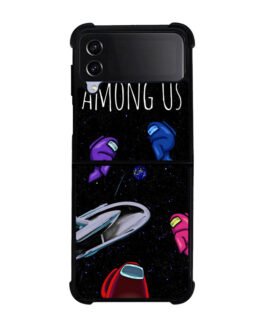 AMONG US W Samsung Galaxy Z Flip 5 , Z FLip 4 , Z FLip 3 , Z Fold 5 , Z Fold 4 , Z Fold 3 Case FZI7227