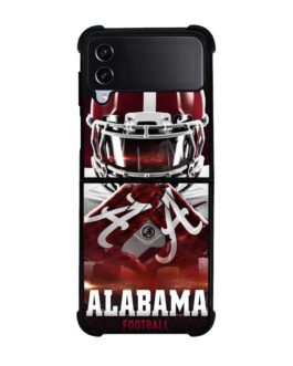 Alabama Crimson Tide Samsung Galaxy Z Flip 5 , Z FLip 4 , Z FLip 3 , Z Fold 5 , Z Fold 4 , Z Fold 3 Case FZI3776