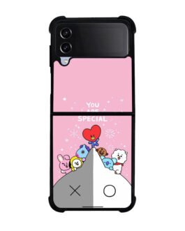 You Are Special Army BT21 Samsung Galaxy Z Flip 5 , Z FLip 4 , Z FLip 3 , Z Fold 5 , Z Fold 4 , Z Fold 3 Case FZI9282