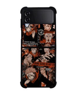 Yuji Itadori Jujutsu Kaisen Samsung Galaxy Z Flip 5 , Z FLip 4 , Z FLip 3 , Z Fold 5 , Z Fold 4 , Z Fold 3 Case FZI9137