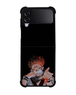 Yuji Jujutsu Kaisen Samsung Galaxy Z Flip 5 , Z FLip 4 , Z FLip 3 , Z Fold 5 , Z Fold 4 , Z Fold 3 Case FZI9177