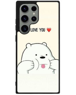 We Bare Bear Love You Samsung Galaxy S23 Ultra  , S23 Plus , S23 5G Case FZI2032