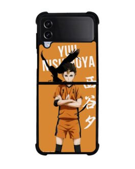 Yuu Nishinoya Samsung Galaxy Z Flip 5 , Z FLip 4 , Z FLip 3 , Z Fold 5 , Z Fold 4 , Z Fold 3 Case FZI1972