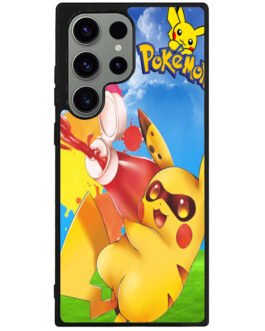 Zelda With Pikachu Pokemons Samsung Galaxy S23 Ultra  , S23 Plus , S23 5G Case FZI1980