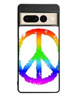 60S Peace Sign Logo Google Pixel 7 Pro Case FZI3718