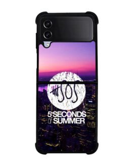 5 Seconds of Summer Logo Samsung Galaxy Z Flip 5 , Z FLip 4 , Z FLip 3 , Z Fold 5 , Z Fold 4 , Z Fold 3 Case FZI3721