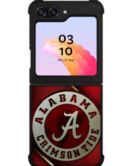 Alabama Crimson Tide Samsung Galaxy Z Flip 5 , Z FLip 4 , Z FLip 3 , Z Fold 5 , Z Fold 4 , Z Fold 3 Case FZI3778