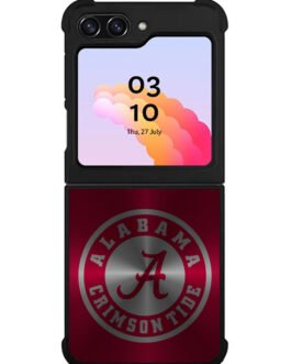 Alabama Crimson Tide Logo Samsung Galaxy Z Flip 5 , Z FLip 4 , Z FLip 3 , Z Fold 5 , Z Fold 4 , Z Fold 3 Case FZI3780