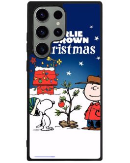 A Charlie Brown Peanuts Christmas Cartoon Samsung Galaxy S23 Ultra  , S23 Plus , S23 5G Case FZI1812