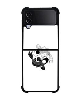 Yin Yang Koi Fish Samsung Galaxy Z Flip 5 , Z FLip 4 , Z FLip 3 , Z Fold 5 , Z Fold 4 , Z Fold 3 Case FZI6741