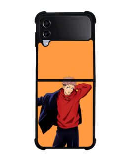 Yuji Jujutsu Kaisen Samsung Galaxy Z Flip 5 , Z FLip 4 , Z FLip 3 , Z Fold 5 , Z Fold 4 , Z Fold 3 Case FZI7724