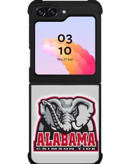 Alabama Crimson Tide Samsung Galaxy Z Flip 5 , Z FLip 4 , Z FLip 3 , Z Fold 5 , Z Fold 4 , Z Fold 3 Case FZI3779