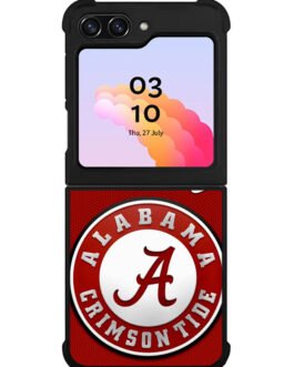 Alabama crimson tide logo Samsung Galaxy Z Flip 5 , Z FLip 4 , Z FLip 3 , Z Fold 5 , Z Fold 4 , Z Fold 3 Case FZI3781