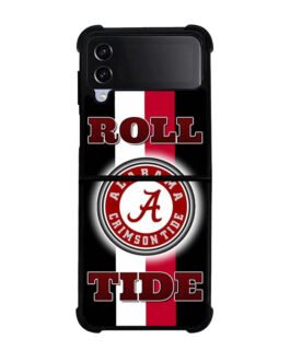 Alabama crimson tide Line Samsung Galaxy Z Flip 5 , Z FLip 4 , Z FLip 3 , Z Fold 5 , Z Fold 4 , Z Fold 3 Case FZI3782