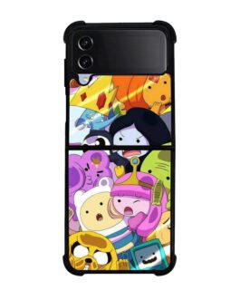 Adventure Time Doodle Samsung Galaxy Z Flip 5 , Z FLip 4 , Z FLip 3 , Z Fold 5 , Z Fold 4 , Z Fold 3 Case FZI3762