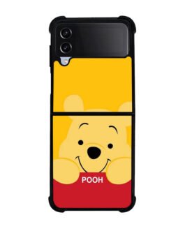 Winnie The Pooh Pose Samsung Galaxy Z Flip 5 , Z FLip 4 , Z FLip 3 , Z Fold 5 , Z Fold 4 , Z Fold 3 Case FZI6859