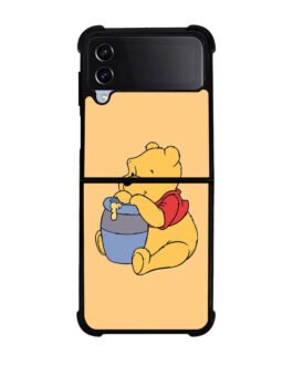 Winnie The Pooh Honey Eat Samsung Galaxy Z Flip 5 , Z FLip 4 , Z FLip 3 , Z Fold 5 , Z Fold 4 , Z Fold 3 Case FZI6865