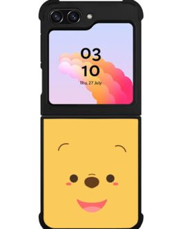 Winnie The Pooh Face Samsung Galaxy Z Flip 5 , Z FLip 4 , Z FLip 3 , Z Fold 5 , Z Fold 4 , Z Fold 3 Case FZI6856