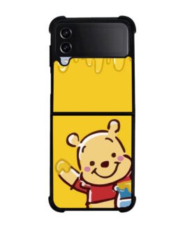 Winnie The Pooh Make A Honey Samsung Galaxy Z Flip 5 , Z FLip 4 , Z FLip 3 , Z Fold 5 , Z Fold 4 , Z Fold 3 Case FZI6867