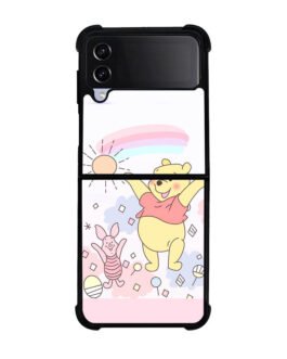 Winnie The Pooh Piglet Candy Samsung Galaxy Z Flip 5 , Z FLip 4 , Z FLip 3 , Z Fold 5 , Z Fold 4 , Z Fold 3 Case FZI6868