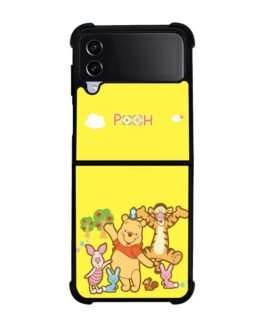 Winnie The Pooh Friends Samsung Galaxy Z Flip 5 , Z FLip 4 , Z FLip 3 , Z Fold 5 , Z Fold 4 , Z Fold 3 Case FZI6863