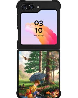 Winnie The Pooh Garden Samsung Galaxy Z Flip 5 , Z FLip 4 , Z FLip 3 , Z Fold 5 , Z Fold 4 , Z Fold 3 Case FZI6864