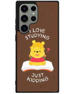 Winnie The Pooh Studying Samsung Galaxy S23 Ultra  , S23 Plus , S23 5G Case FZI6843