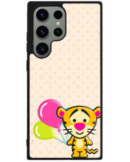 Winnie The Pooh Tigger Ballon Samsung Galaxy S23 Ultra  , S23 Plus , S23 5G Case FZI6844