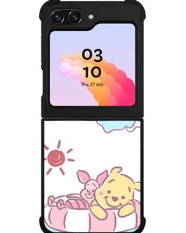 Winnie The Pooh Piglet Swim Samsung Galaxy Z Flip 5 , Z FLip 4 , Z FLip 3 , Z Fold 5 , Z Fold 4 , Z Fold 3 Case FZI6840