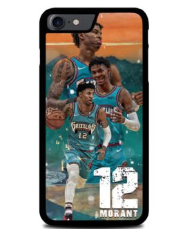 12 Morant Memphis Grizzlies iPhone SE 3rd Gen 2022 Case FZI10625